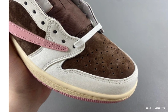 DZ4137-206 Retro brown Travis SP  Pink Low Scott Jordan 1 DZ4137-206 OG 0406